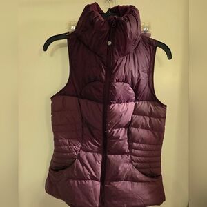 Women's Purple Puffer Vest